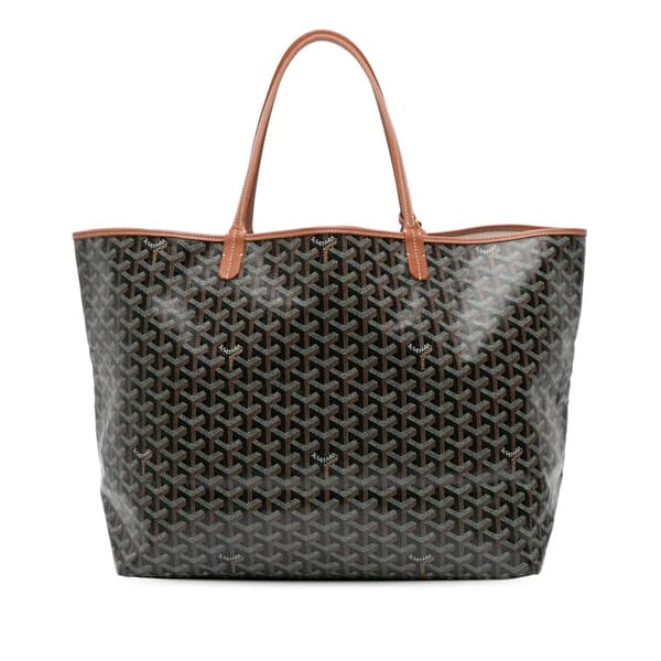 Pre-owned Goyard Goyardine Saint Louis GM Black