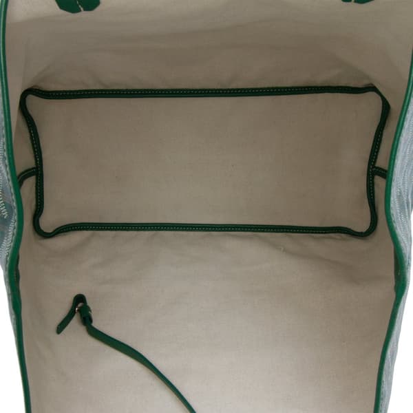 Pre-owned Goyard Goyardine Saint Louis PM Green