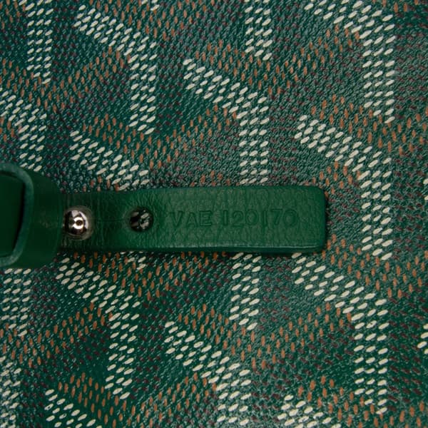 Pre-owned Goyard Goyardine Saint Louis PM Green