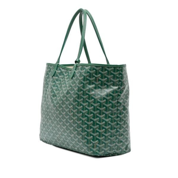 Pre-owned Goyard Goyardine Saint Louis PM Green