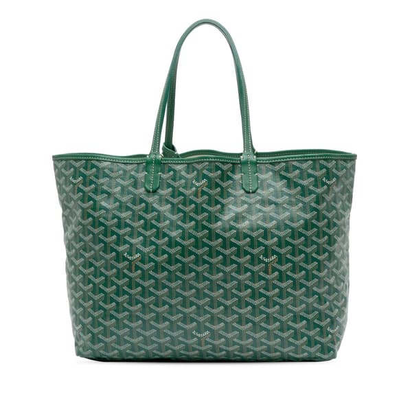 Pre-owned Goyard Goyardine Saint Louis PM Green