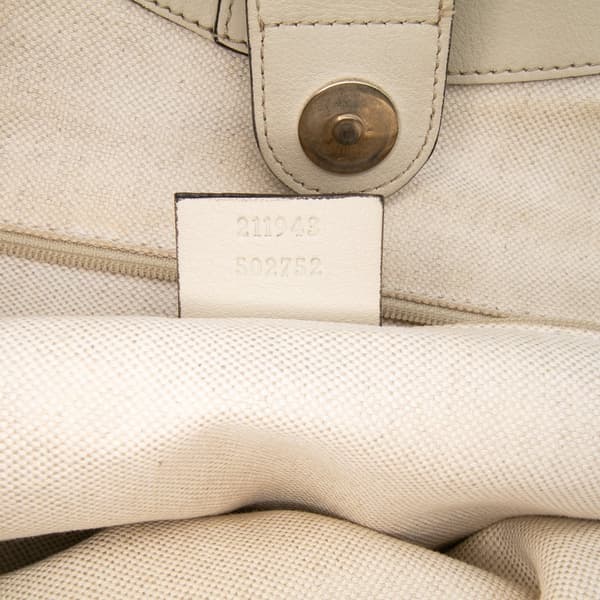 Pre-owned Gucci Large GG Canvas Sukey Tote Brown