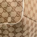 Miniatyrbild 7 av 10: Pre-owned Gucci Large GG Canvas Sukey Tote Brown