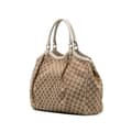 Miniatyrbild 2 av 10: Pre-owned Gucci Large GG Canvas Sukey Tote Brown