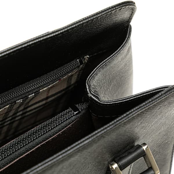 Pre-owned Burberry Leather Tote Black