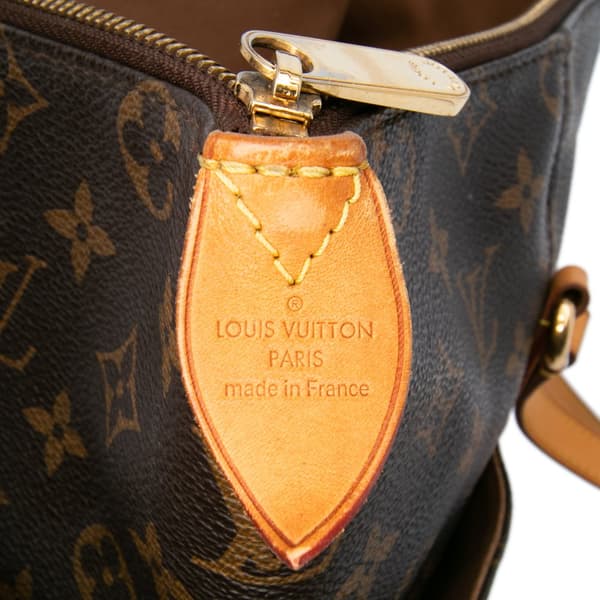 Pre-owned Louis Vuitton Monogram Totally MM Brown
