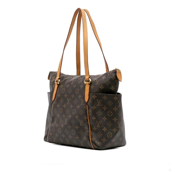 Pre-owned Louis Vuitton Monogram Totally MM Brown