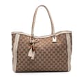 Pikkukuva 1 / 10: Pre-owned Gucci Medium GG Canvas Bella Tote Brown