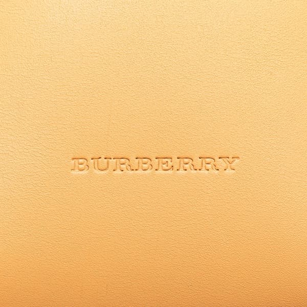 Pre-owned Burberry Leather Tote Brown