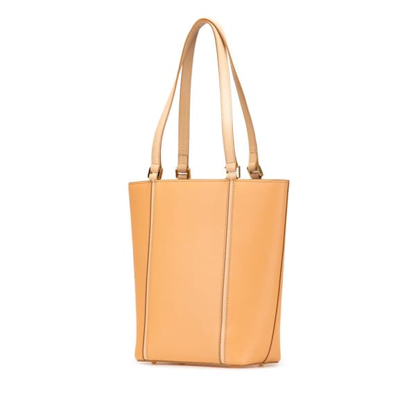 Pre-owned Burberry Leather Tote Brown