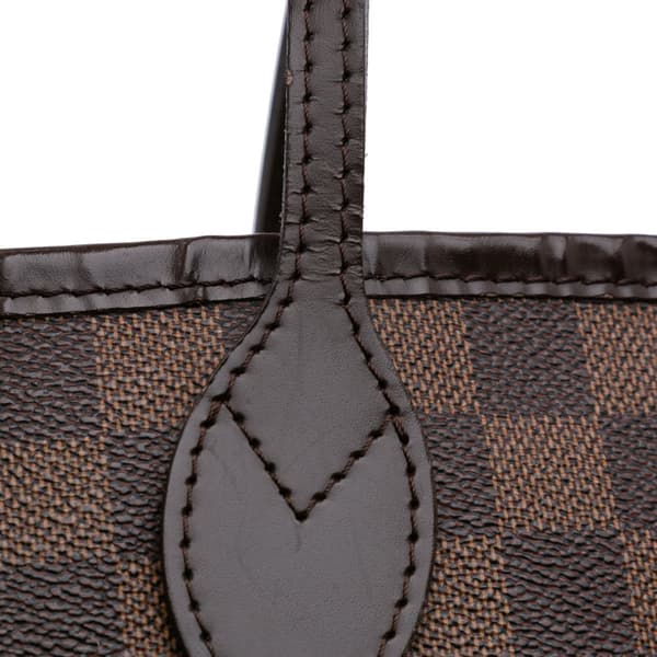 Pre-owned Louis Vuitton Damier Ebene Neverfull GM Brown