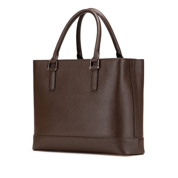 Pre-owned Burberry Leather Tote Brown