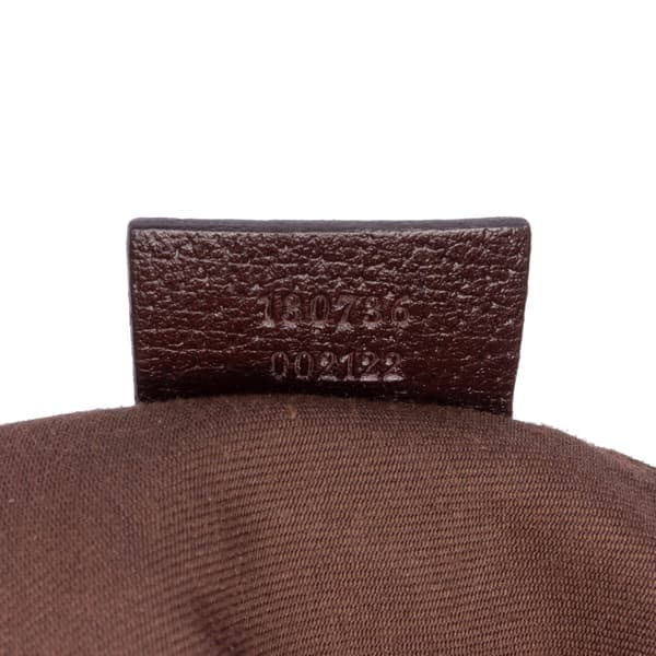 Pre-owned Gucci GG Canvas Abbey D Ring Tote Brown