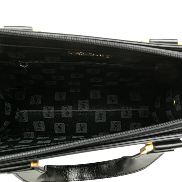 Pre-owned Yves Saint Laurent Leather Tote Black