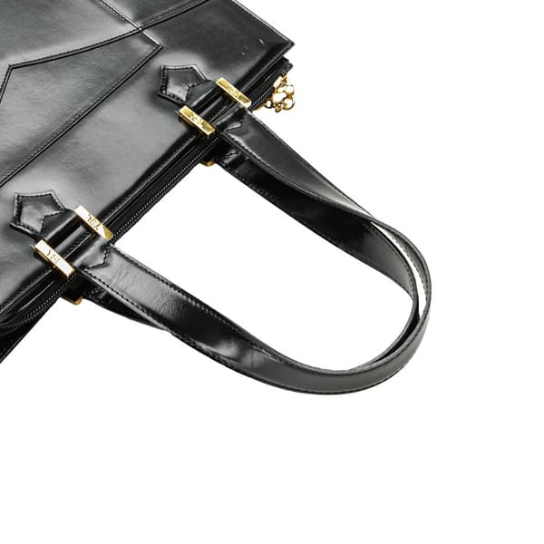 Pre-owned Yves Saint Laurent Leather Tote Black