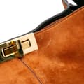 Pikkukuva 8 / 10: Pre-owned Fendi Large Suede Peekaboo X-Lite Brown