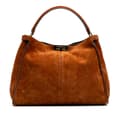 Pikkukuva 1 / 10: Pre-owned Fendi Large Suede Peekaboo X-Lite Brown