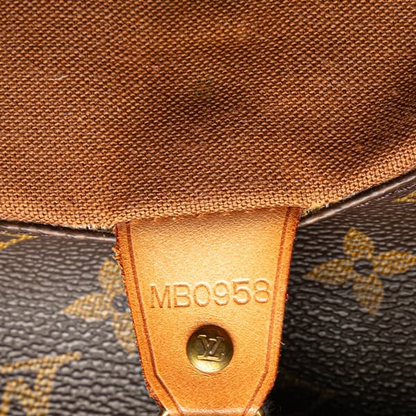 Pre-owned Louis Vuitton Monogram Sac Shopping Brown