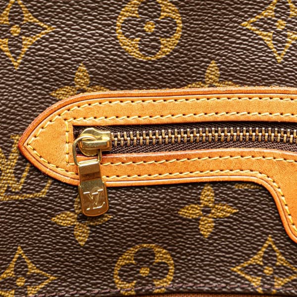 Pre-owned Louis Vuitton Monogram Sac Shopping Brown