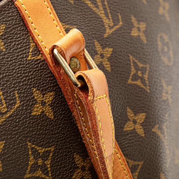 Pre-owned Louis Vuitton Monogram Sac Shopping Brown