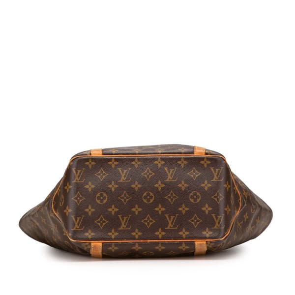 Pre-owned Louis Vuitton Monogram Sac Shopping Brown