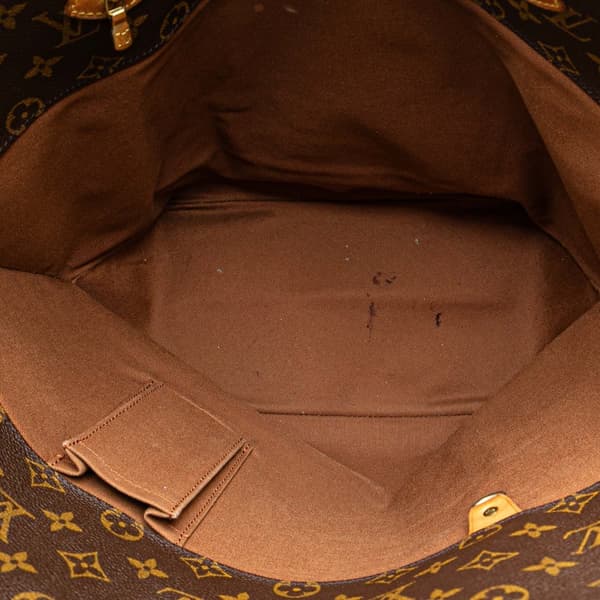 Pre-owned Louis Vuitton Monogram Sac Shopping Brown