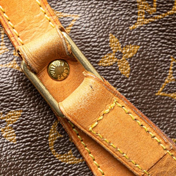 Pre-owned Louis Vuitton Monogram Sac Shopping Brown