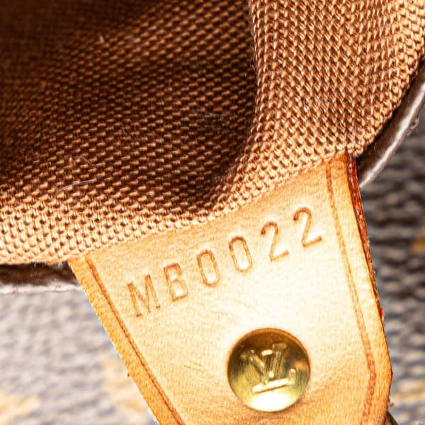 Pre-owned Louis Vuitton Monogram Sac Shopping Brown