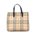 Pikkukuva 1 / 10: Pre-owned Burberry House Check Canvas Tote Brown