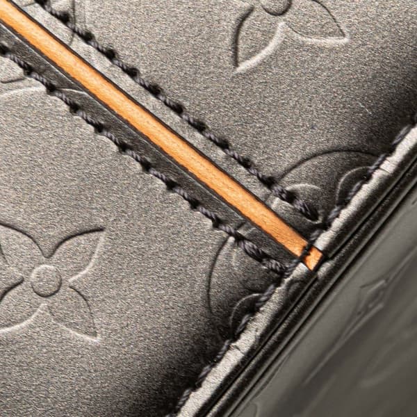 Pre-owned Louis Vuitton Monogram Mat Stockton Gray