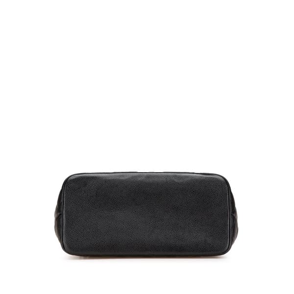 Pre-owned Chanel Caviar Medallion Tote Black
