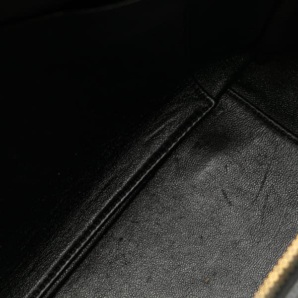 Pre-owned Chanel Grand Quilted Caviar Timeless Shopping Tote Black
