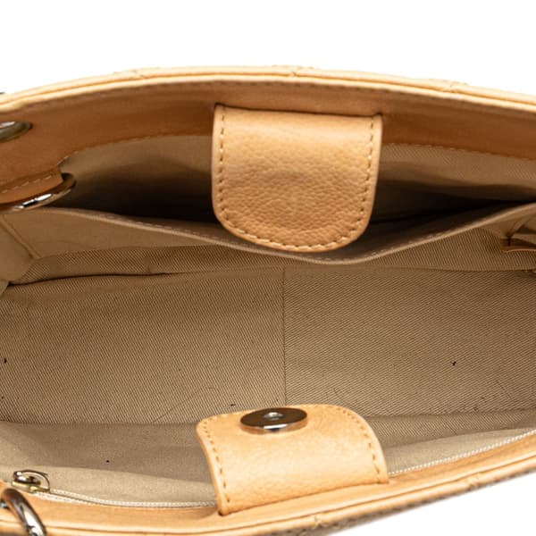 Pre-owned Chanel Caviar Petite Shopping Tote Brown