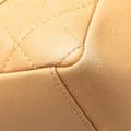 Miniatyrbild 8 av 10: Pre-owned Chanel Caviar Petite Shopping Tote Brown