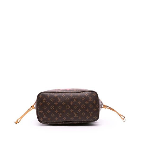 Pre-owned Louis Vuitton Monogram V Neverfull MM Brown