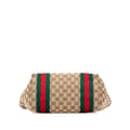 Miniatyrbild 3 av 10: Pre-owned Gucci GG Canvas Web Jolie Tote Brown