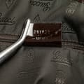 Miniatyrbild 6 av 10: Pre-owned Gucci GG Canvas Web Jolie Tote Brown