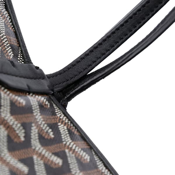 Pre-owned Goyard Goyardine Saint Louis GM Black