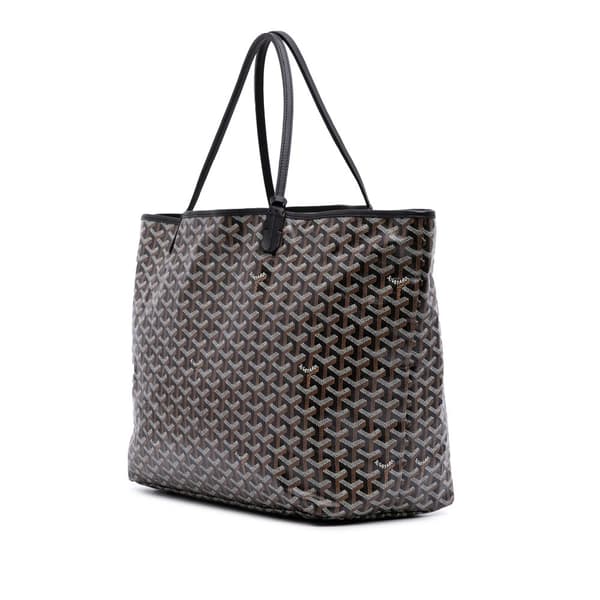 Pre-owned Goyard Goyardine Saint Louis GM Black
