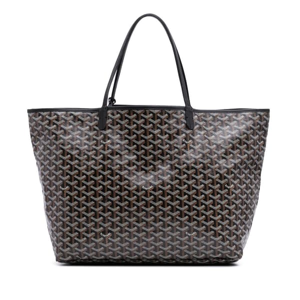 Pre-owned Goyard Goyardine Saint Louis GM Black