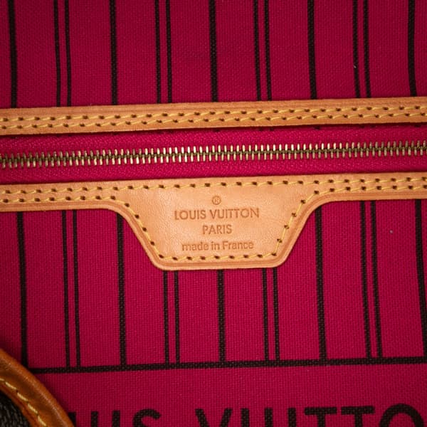 Pre-owned Louis Vuitton Monogram Neverfull GM Brown