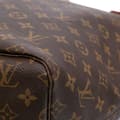 Miniatyrbild 7 av 10: Pre-owned Louis Vuitton Monogram Neverfull GM Brown
