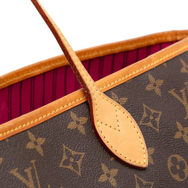 Pre-owned Louis Vuitton Monogram Neverfull GM Brown