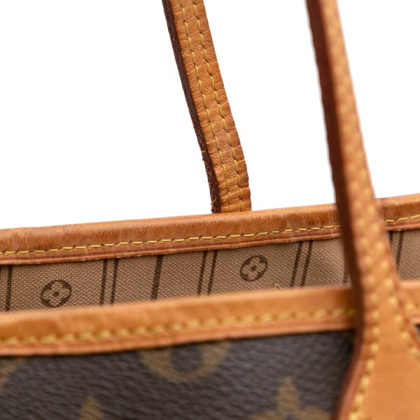 Pre-owned Louis Vuitton Monogram Neverfull GM Brown