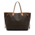 Pikkukuva 1 / 10: Pre-owned Louis Vuitton Monogram Neverfull GM Brown