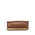 Miniatyrbild 3 av 10: Pre-owned Gucci Medium GG Canvas Horsebit 1955 Tote Brown