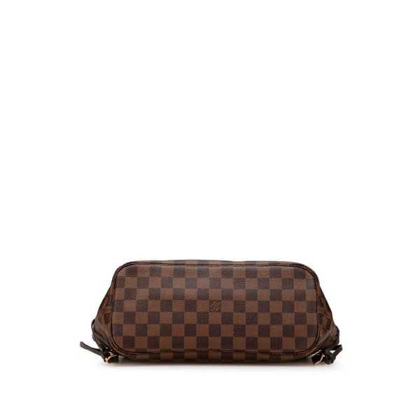 Pre-owned Louis Vuitton Damier Ebene Neverfull PM Brown
