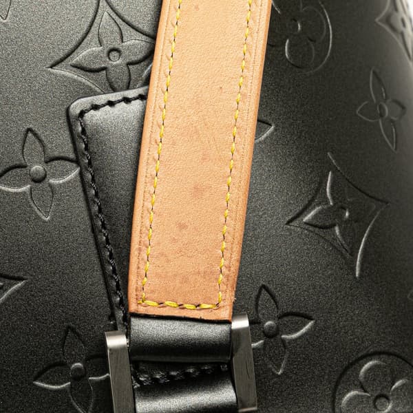 Pre-owned Louis Vuitton Monogram Mat Stockton Gray