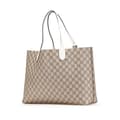 Miniatyrbild 2 av 10: Pre-owned Gucci Medium GG Supreme Reversible Tote Brown