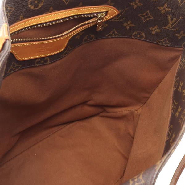 Pre-owned Louis Vuitton Monogram Sac Shopping Brown